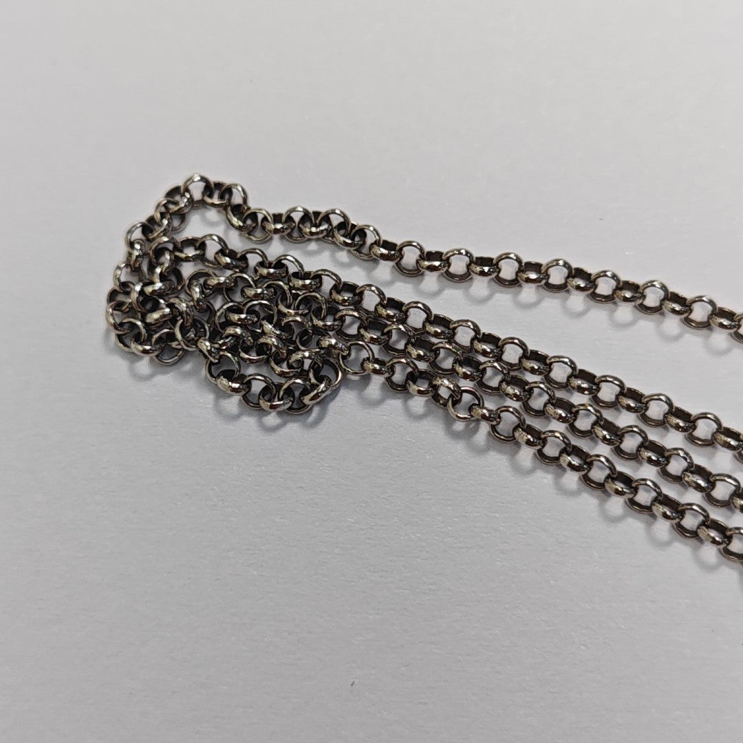 Interlocking G 925 Sterling Silver Necklace