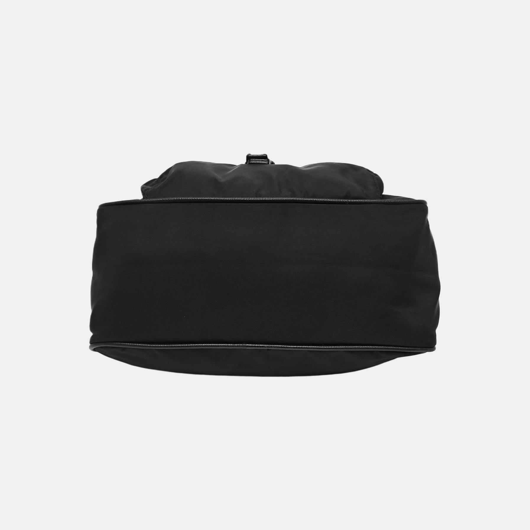 Nylon Shoulder Bag Black