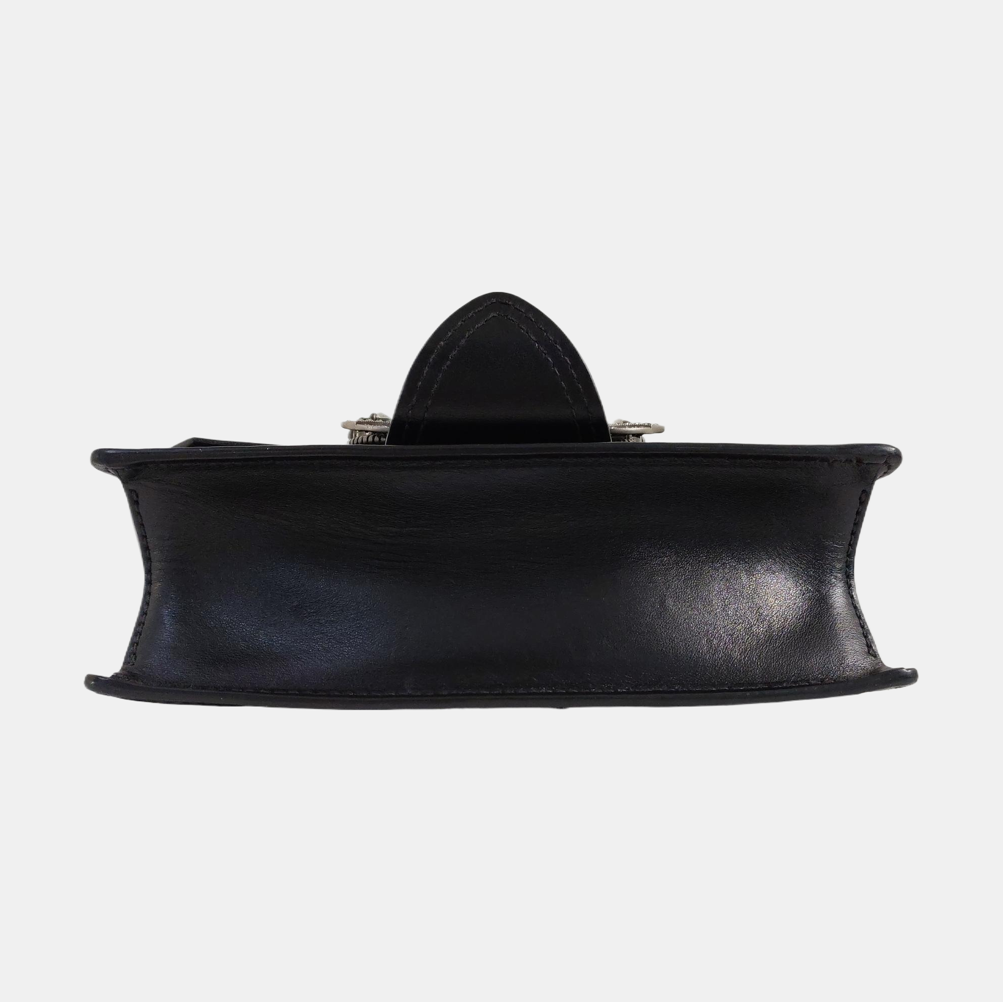 Miu Lady Calfskin Black