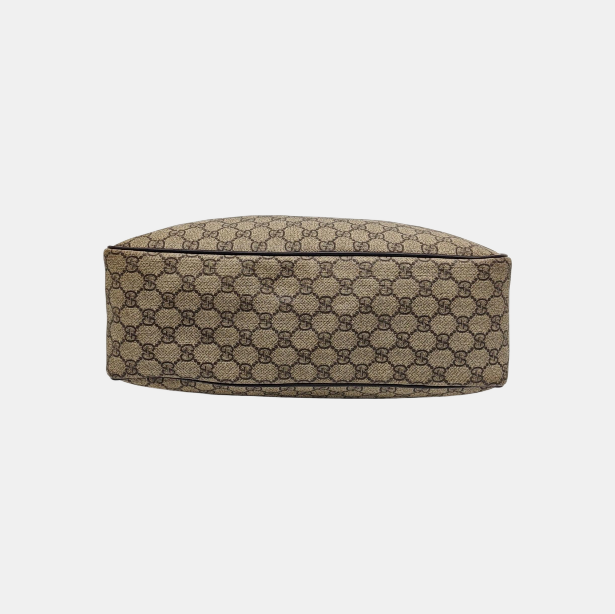 Monogram Coated Canvas Shoulder Bag Brown