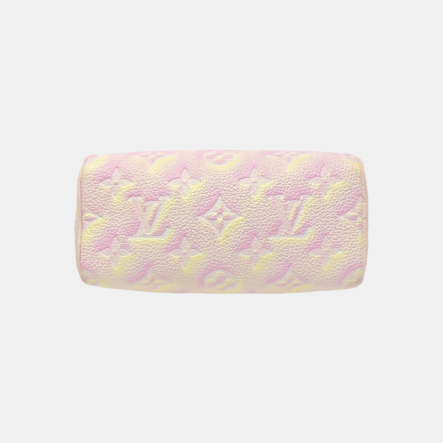SPEEDY Nano Monogram Calfskin Pink
