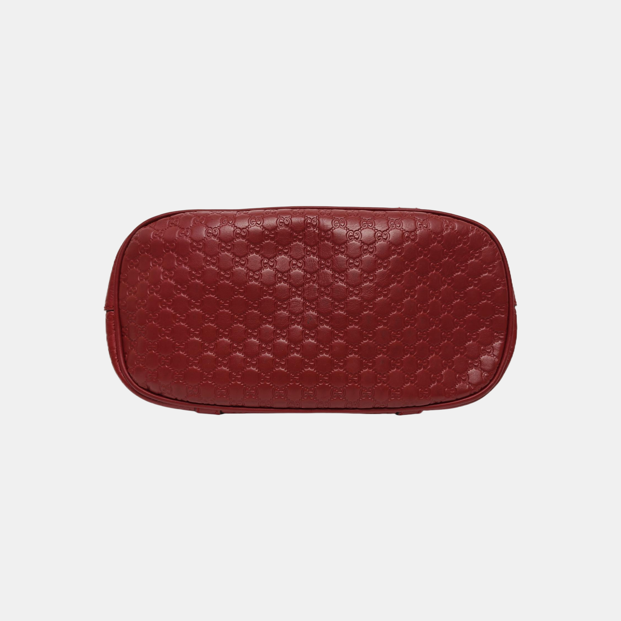 Microguccissima Monogram Calfskin Red