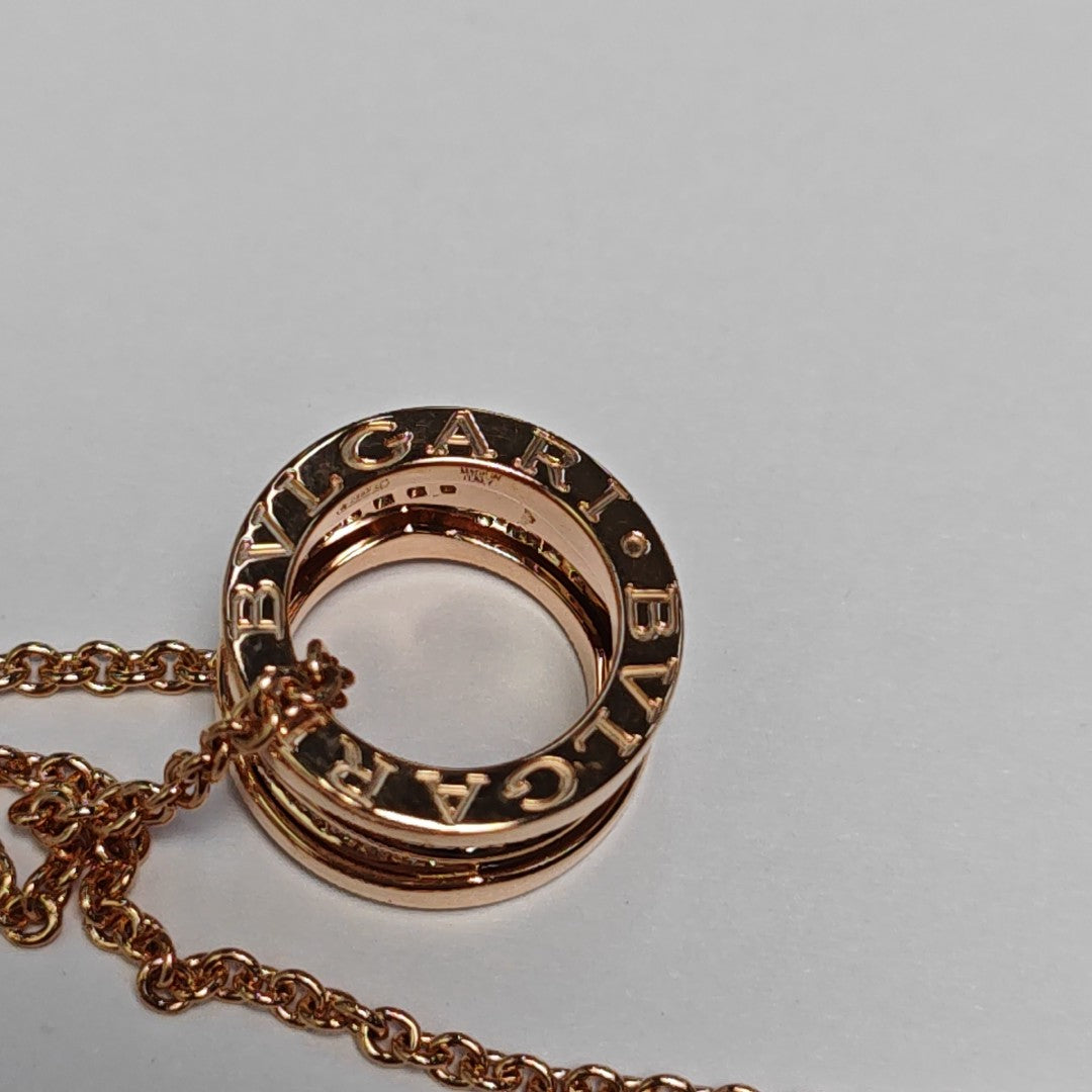 B.ZERO1 18k Rose Gold Necklace