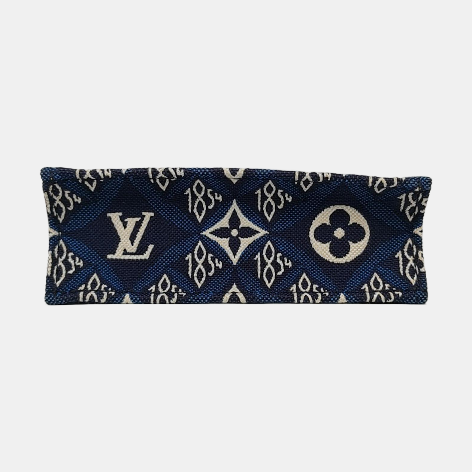 Authenticated pre-owned  SAC PLAT Mini Monogram Denim Blue - Tote Bag at Looply