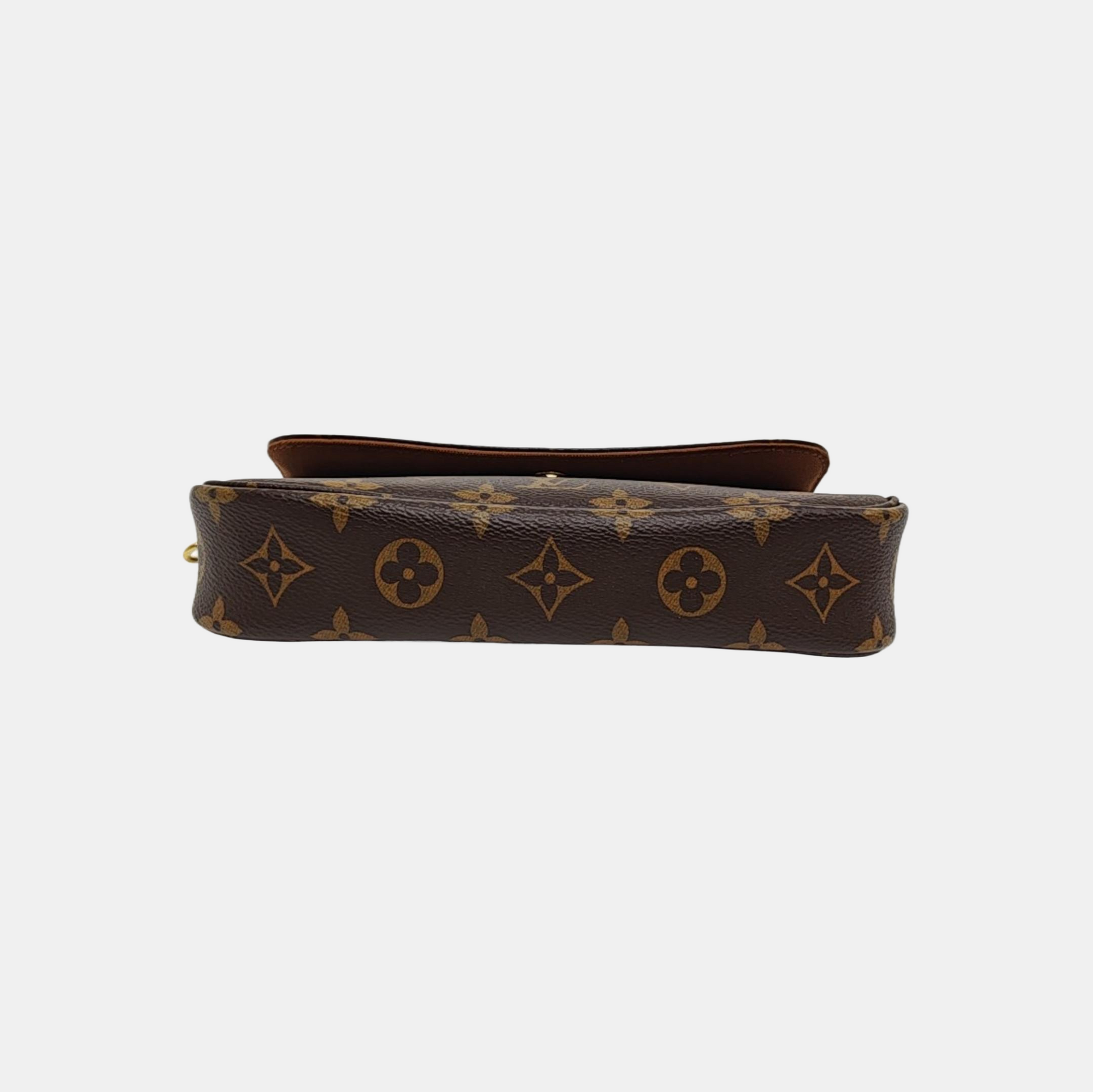 IVY Monogram Coated Canvas Brown