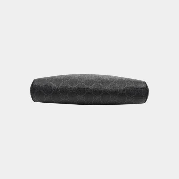 GG Imprime Small Monogram Coated Canvas Black