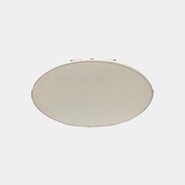 Horsebit 1955 Small Monogram Calfskin White