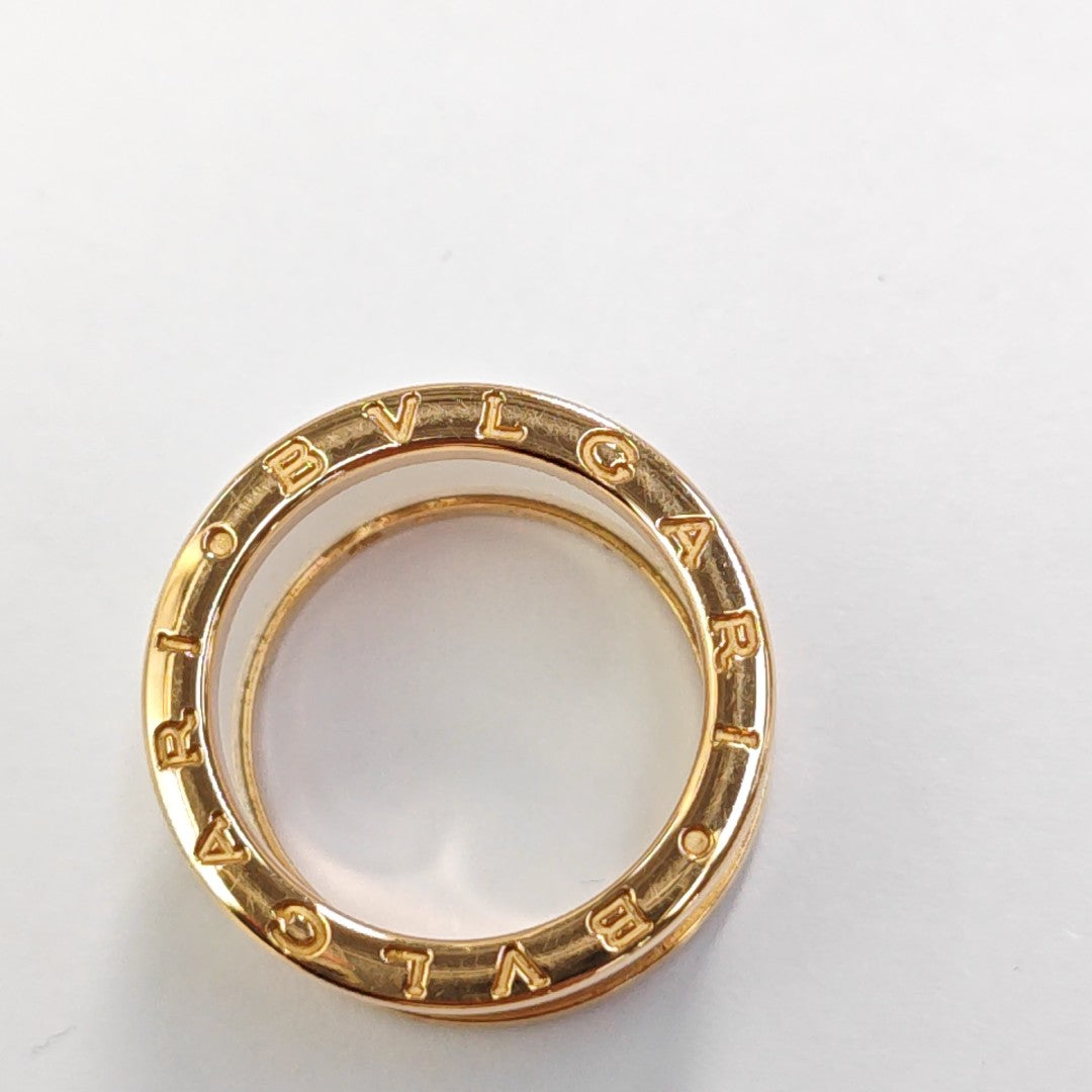 B.ZERO1 18k Rose Gold Ring EU 54