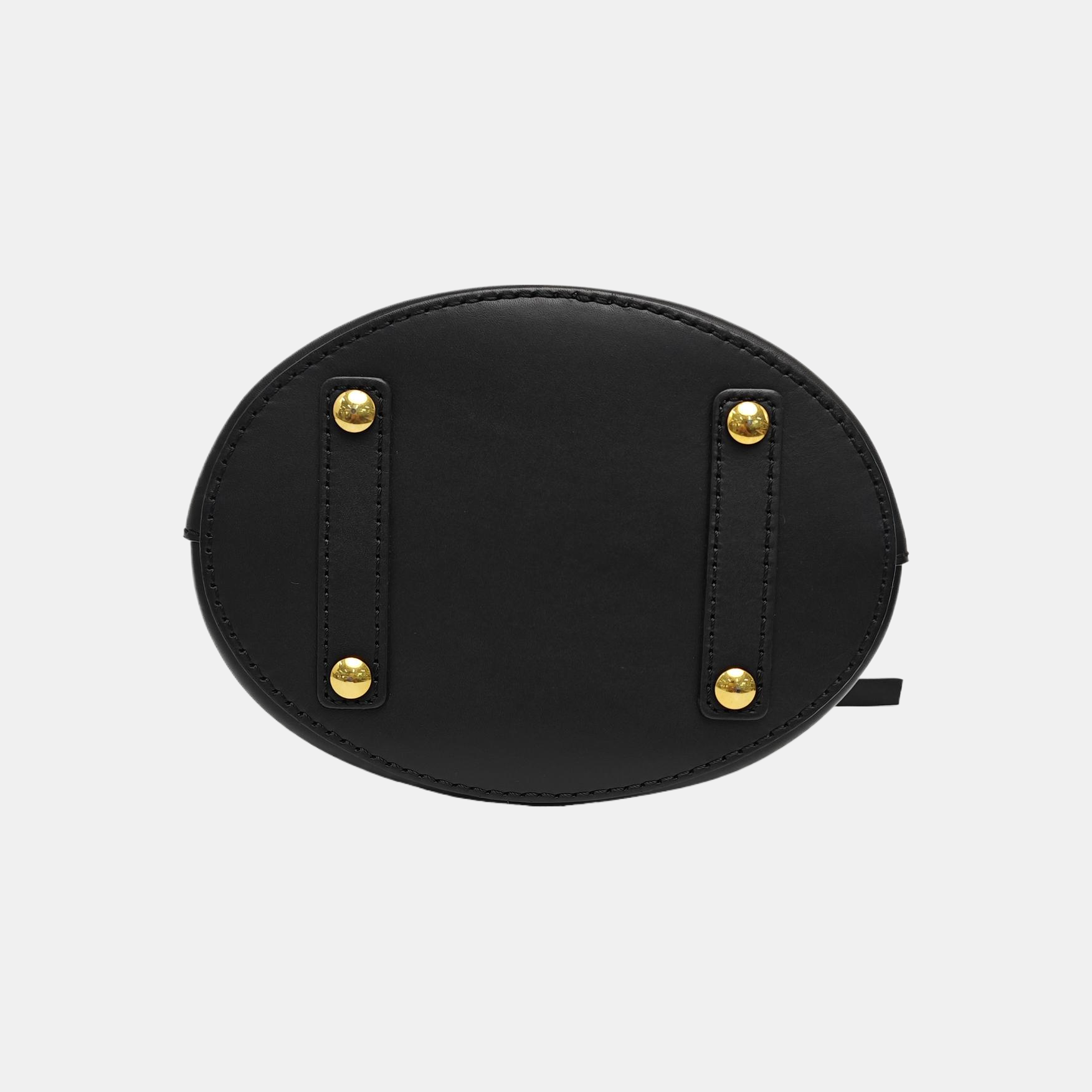 The Bucket Calfskin Black