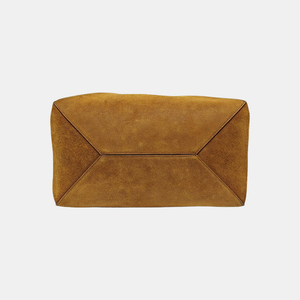 Puzzle Fold Suede Brown