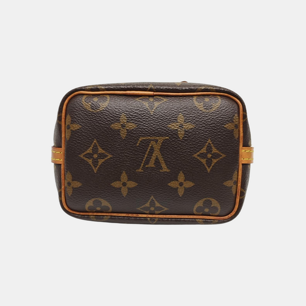 NÉONOÉ Nano Monogram Coated Canvas Brown
