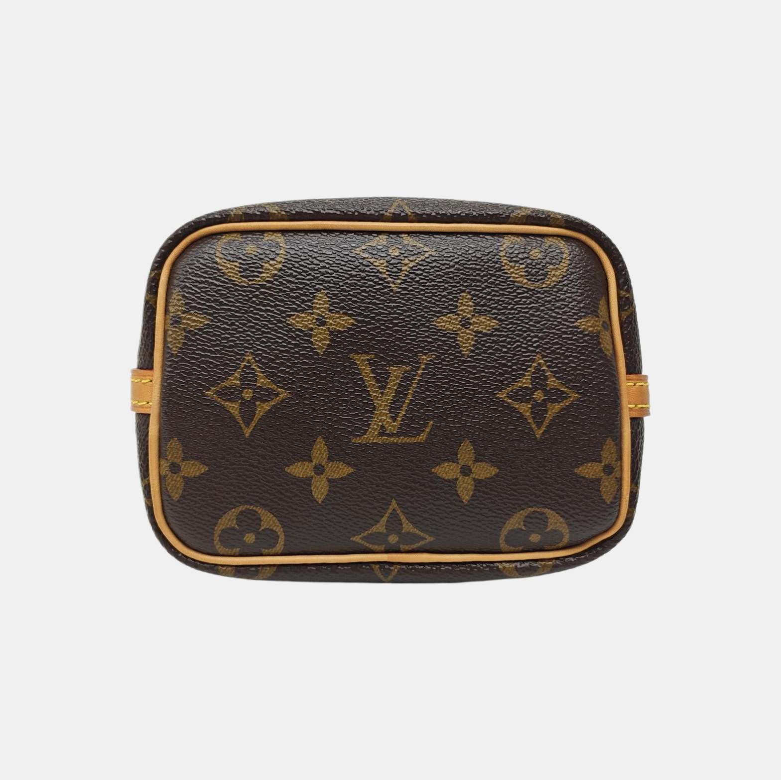 NÉONOÉ Nano Monogram Coated Canvas Brown