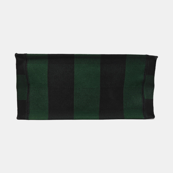 Authenticated pre-owned  Book Tote Medium Canvas Green - Tote Bag at Looply