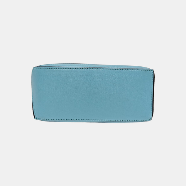 Puzzle Mini Calfskin Blue