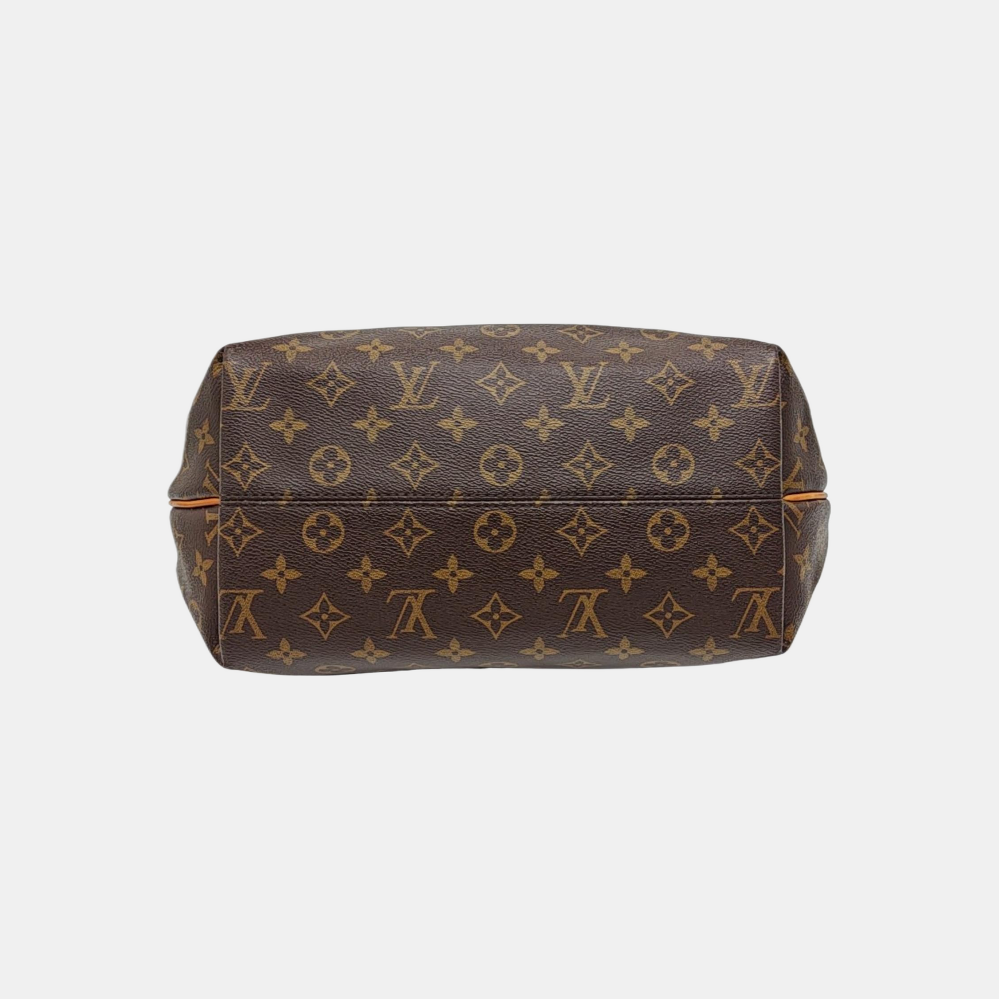 TURENNE PM Monogram Coated Canvas Brown