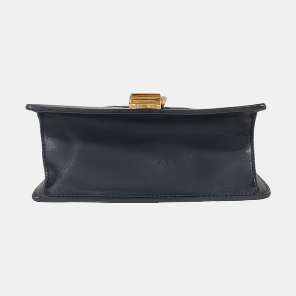 Sylvie Mini Calfskin Black