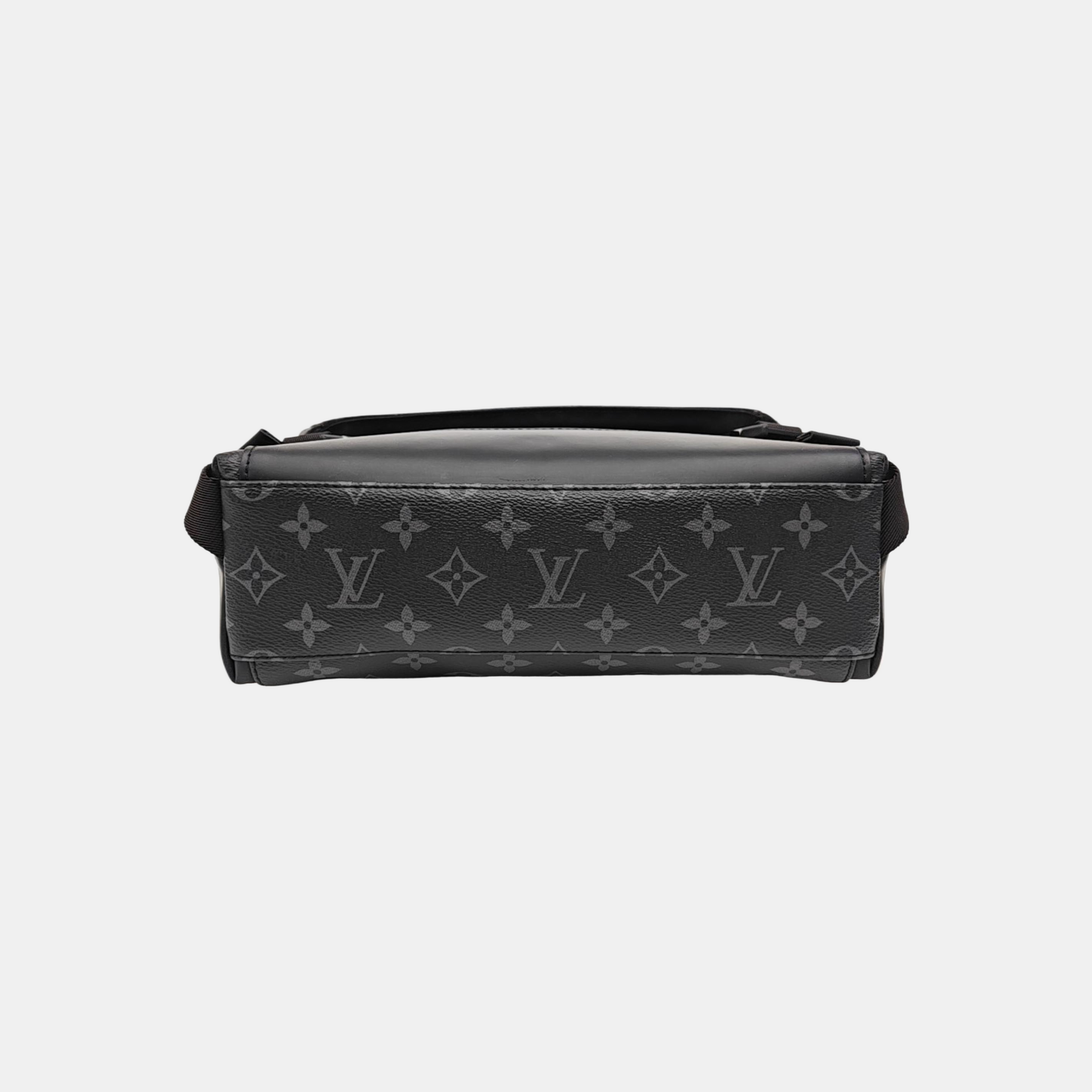 VOYAGER PM Monogram Coated Canvas Black