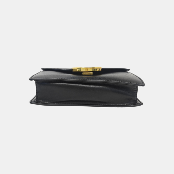 Calfskin Belt Bag Black