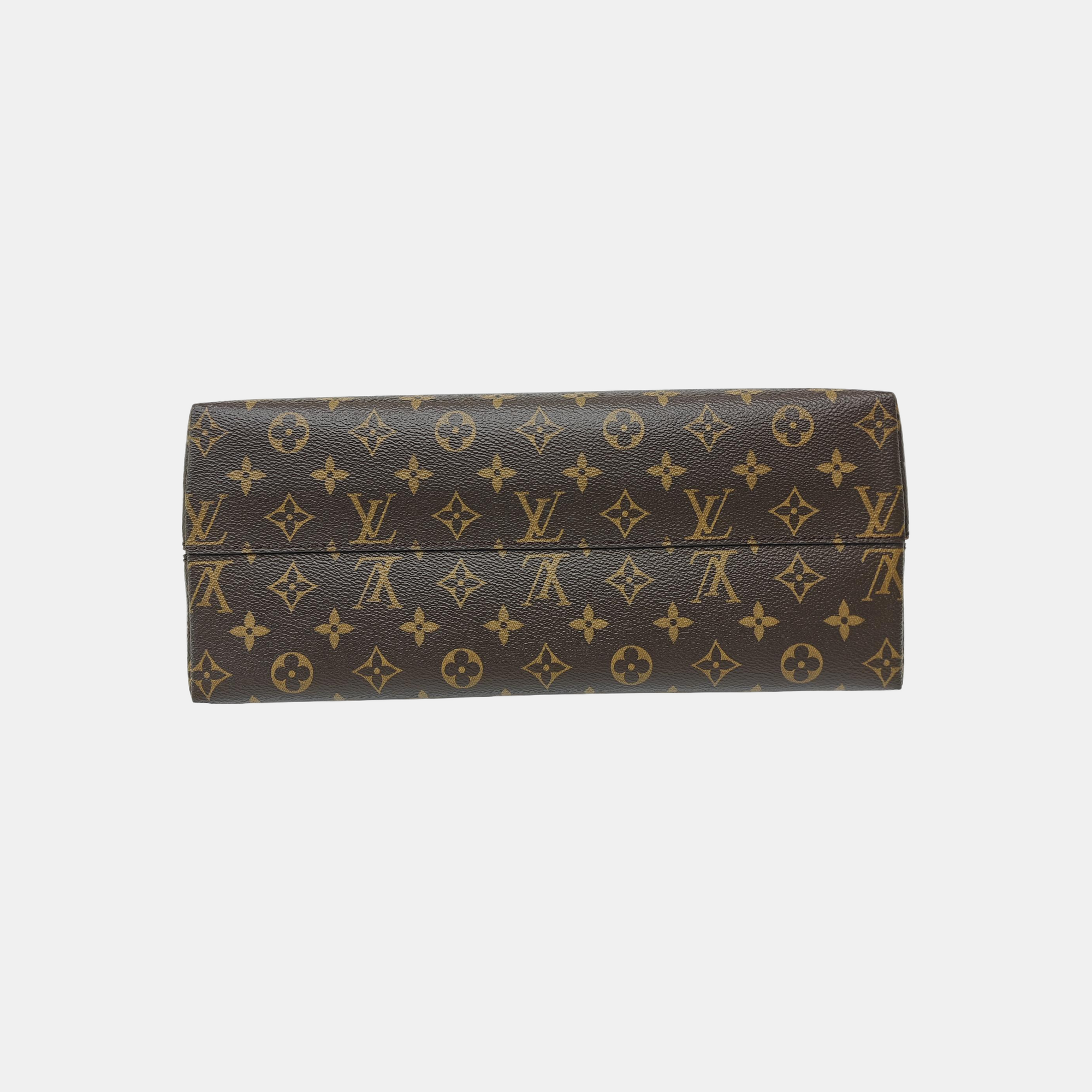 ALMA BNB MM Monogram Coated Canvas Brown