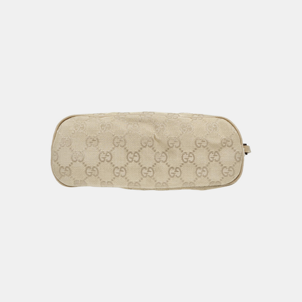 Monogram Canvas Top Handle Bag Beige