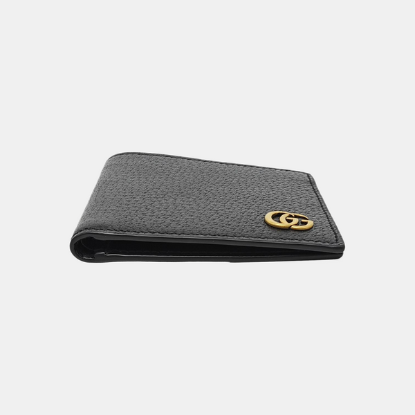 GG Marmont Mini Calfskin Black Wallet