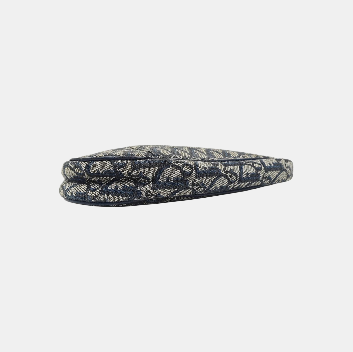 Saddle Mini Oblique Canvas Blue