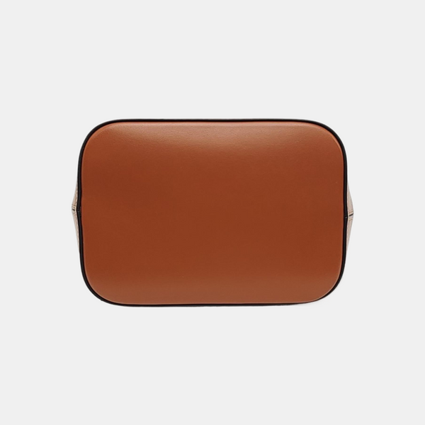 Calfskin Bucket Bag Brown