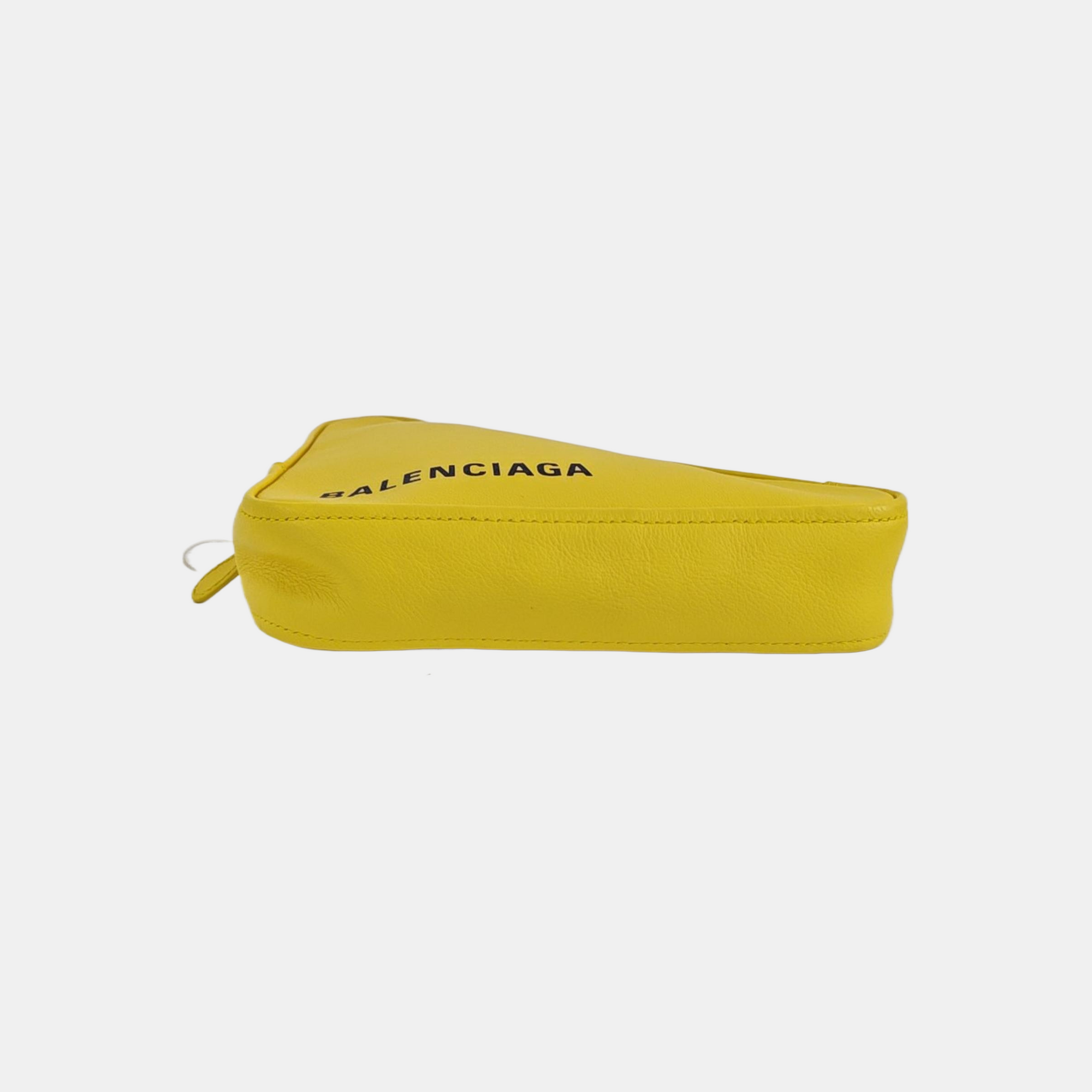 Triangle Calfskin Yellow