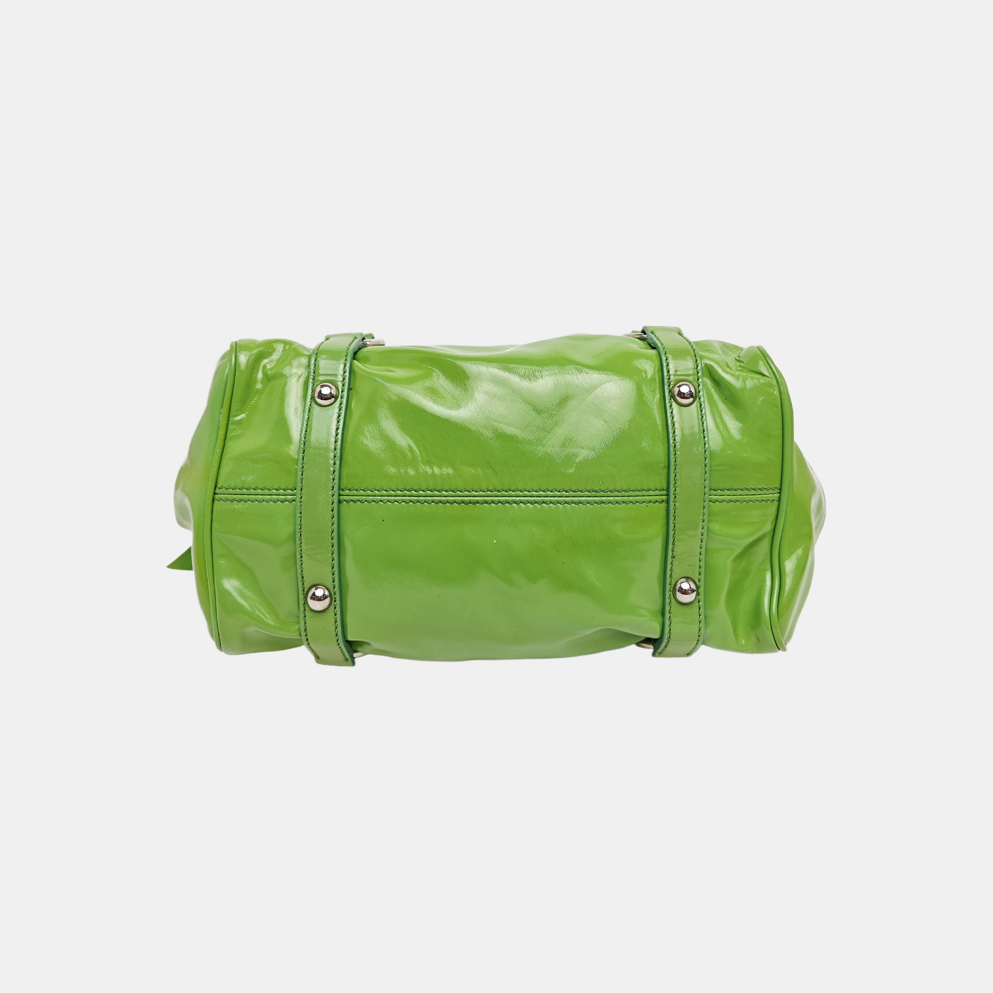 Bow Calfskin Green