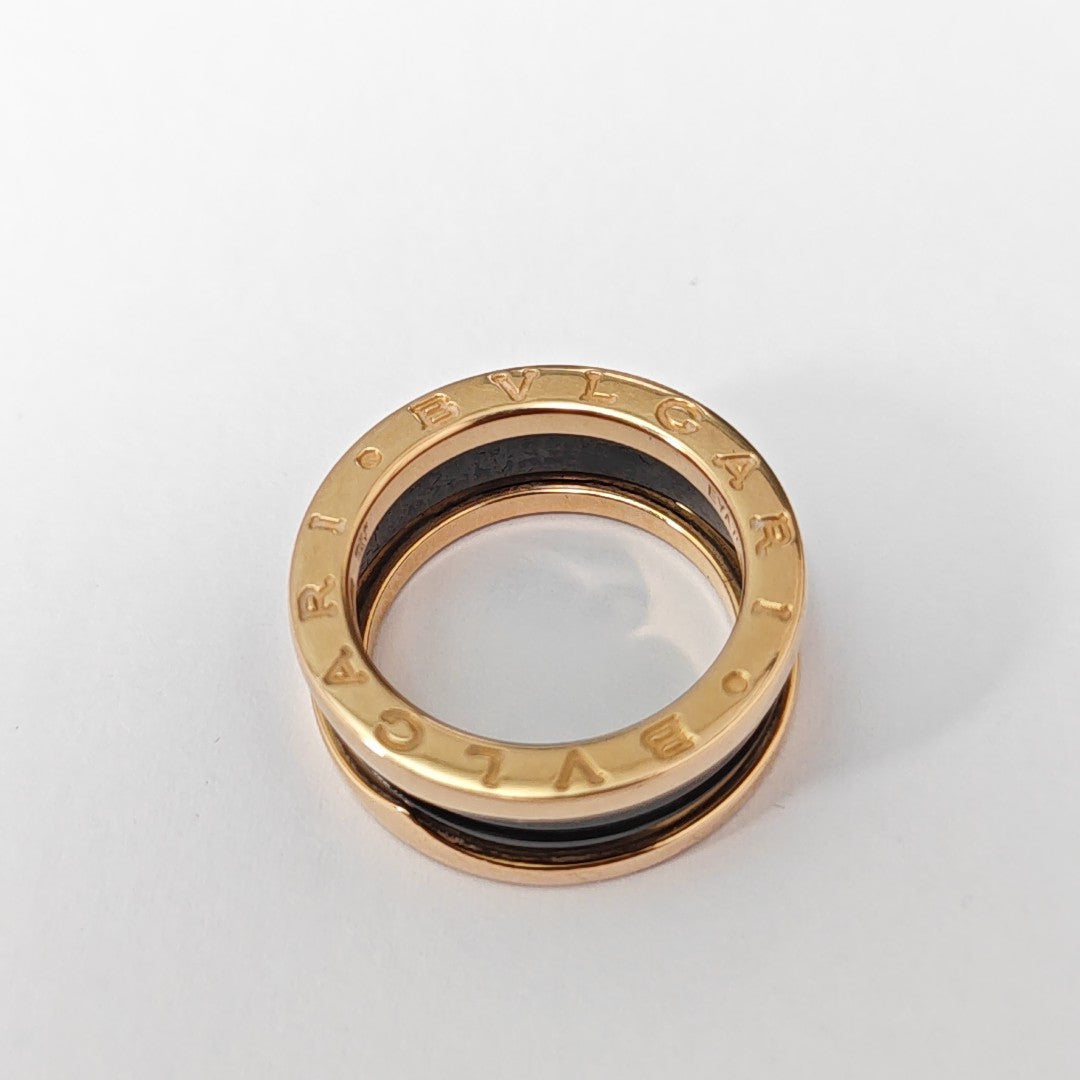 B.ZERO1 18k Rose Gold Ring EU 51