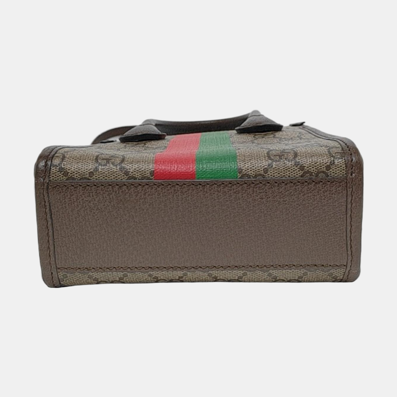 Retro Mini Monogram Coated Canvas Beige