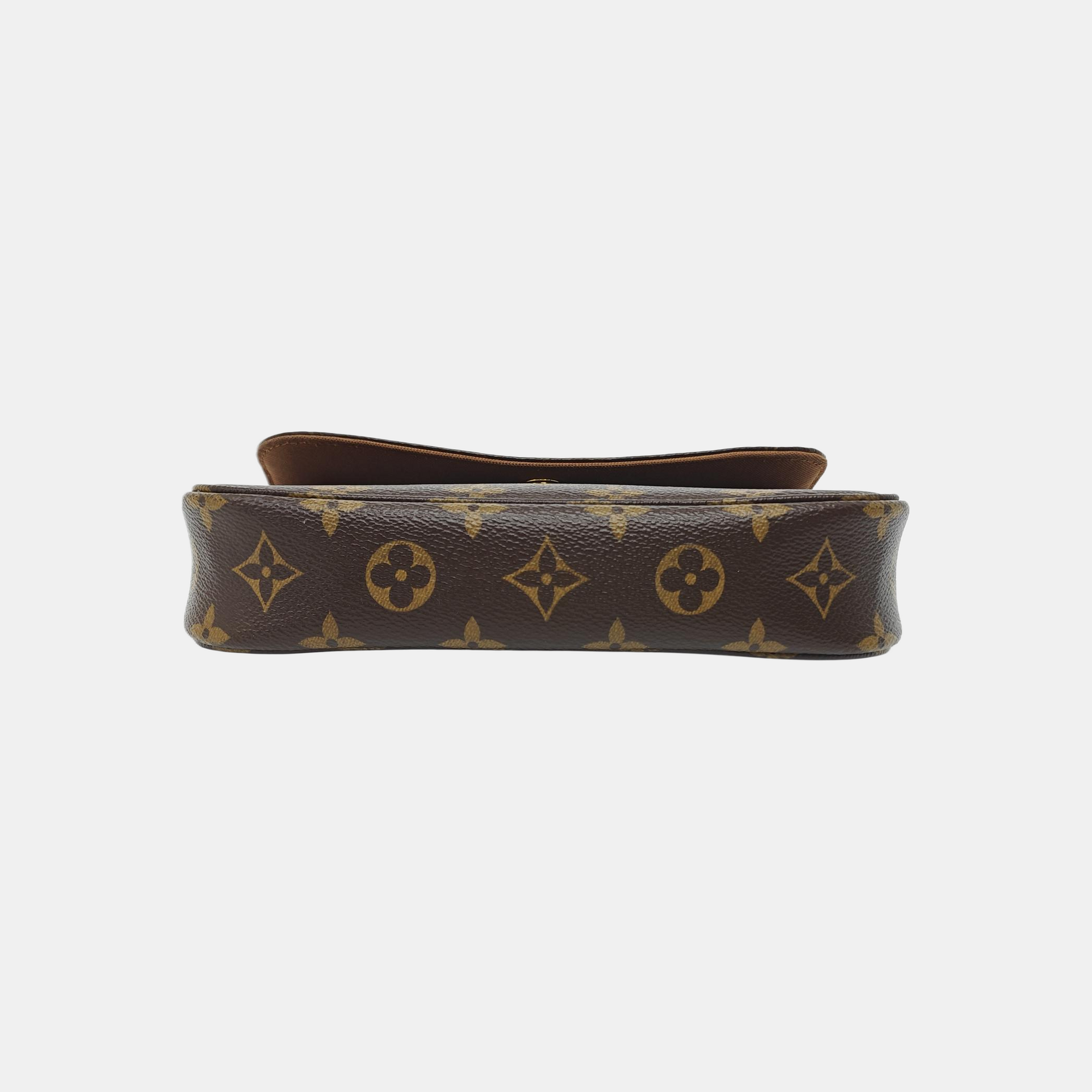 IVY Monogram Coated Canvas Brown