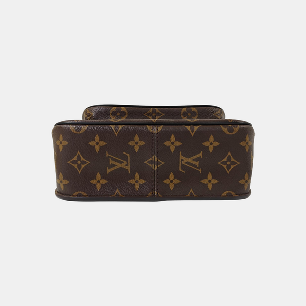 PASSY Monogram Coated Canvas Brown