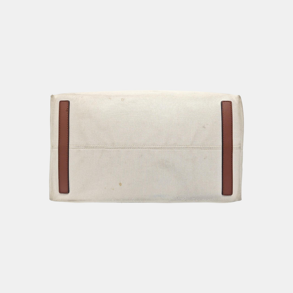 Canvas Shoulder Bag White