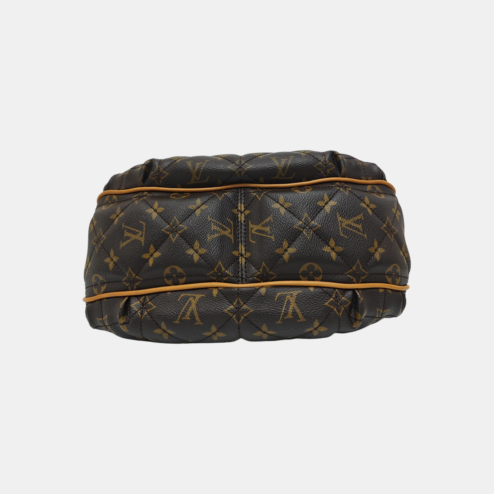 ETOILE CITY PM Monogram Coated Canvas Brown