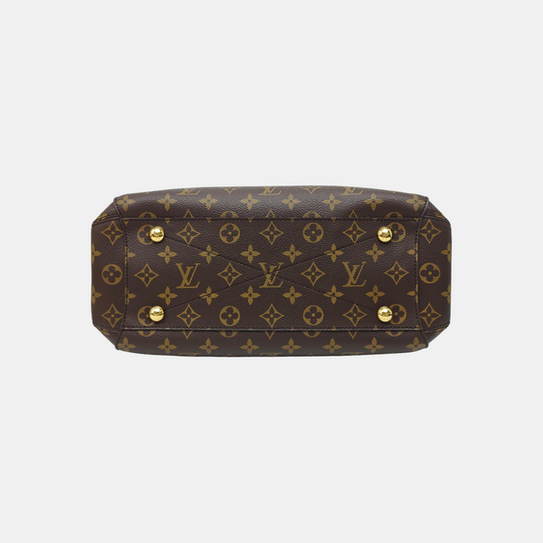 MONTAIGNE Monogram Coated Canvas Brown
