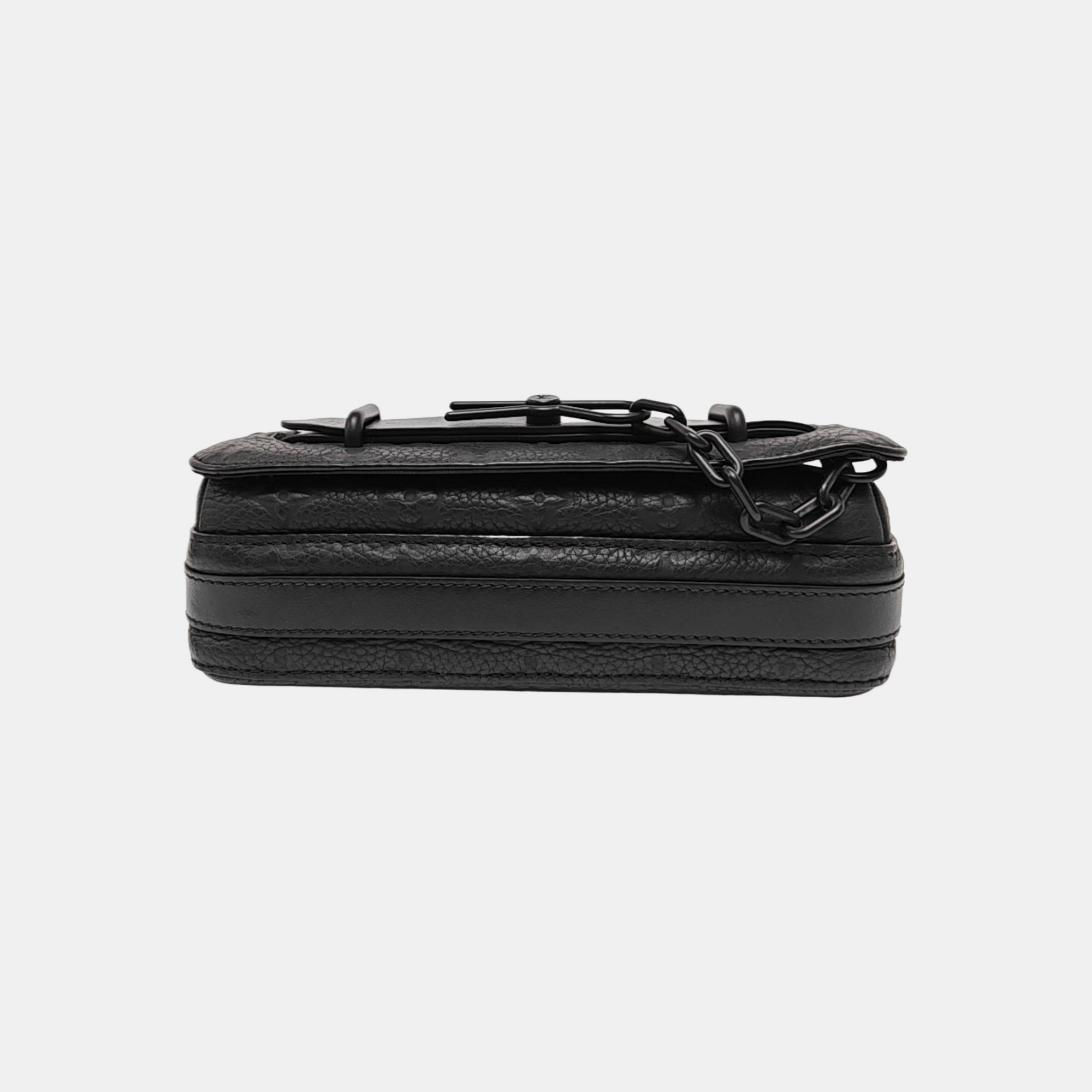 STEAMER Monogram Calfskin Black