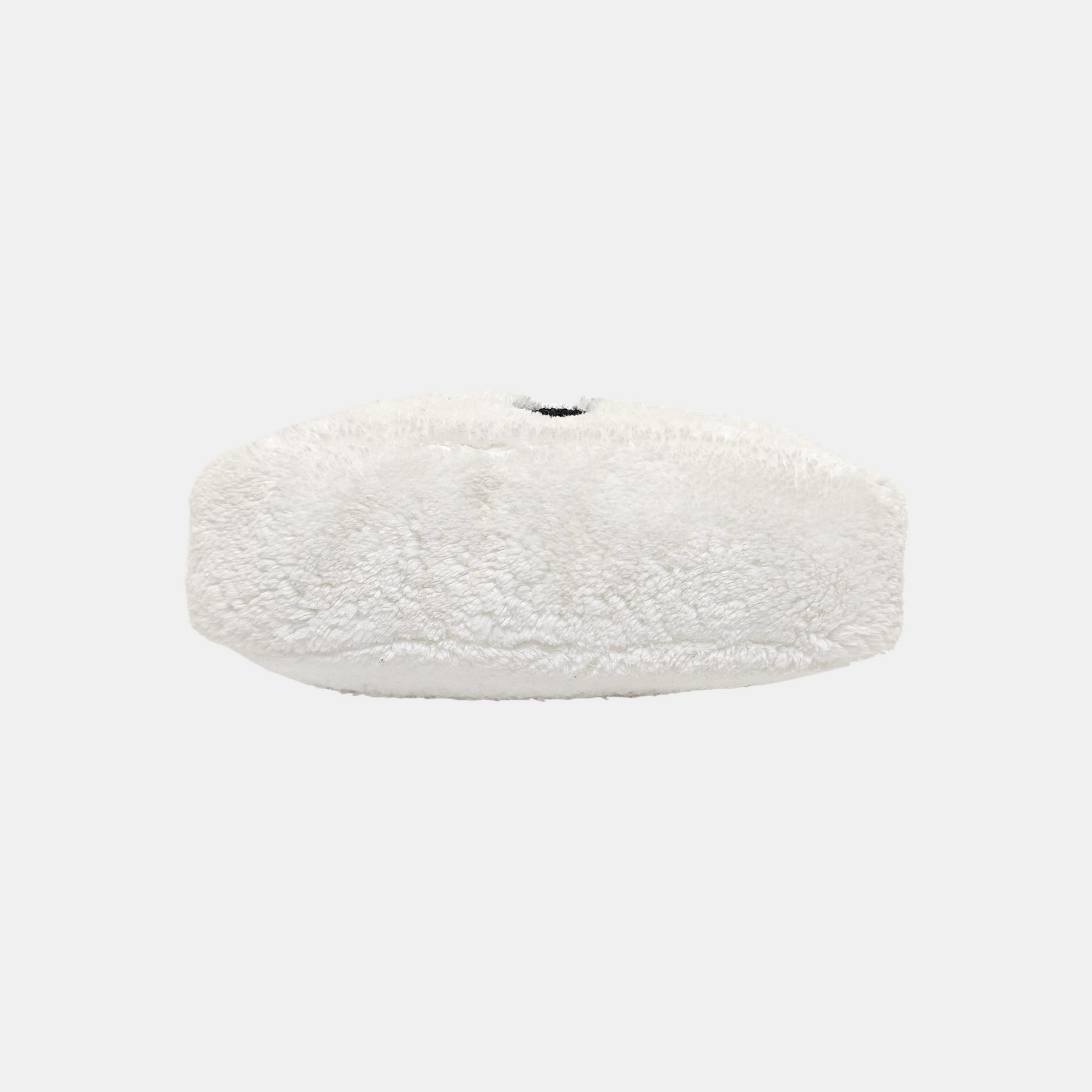 Minibolsa Re-Edition2000 de felpa blanca