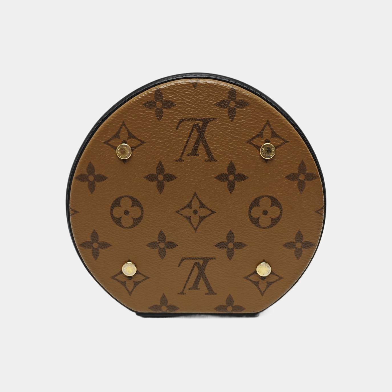CANNES PM Monogram Coated Canvas Brown