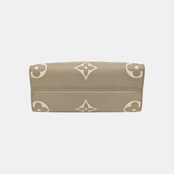 ONTHEGO PM Monogram Calfskin Gray