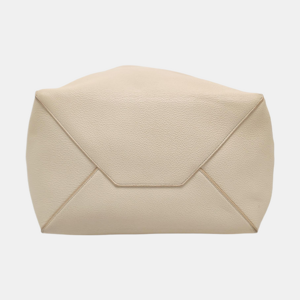 CABAS PHANTOM Small Calfskin White