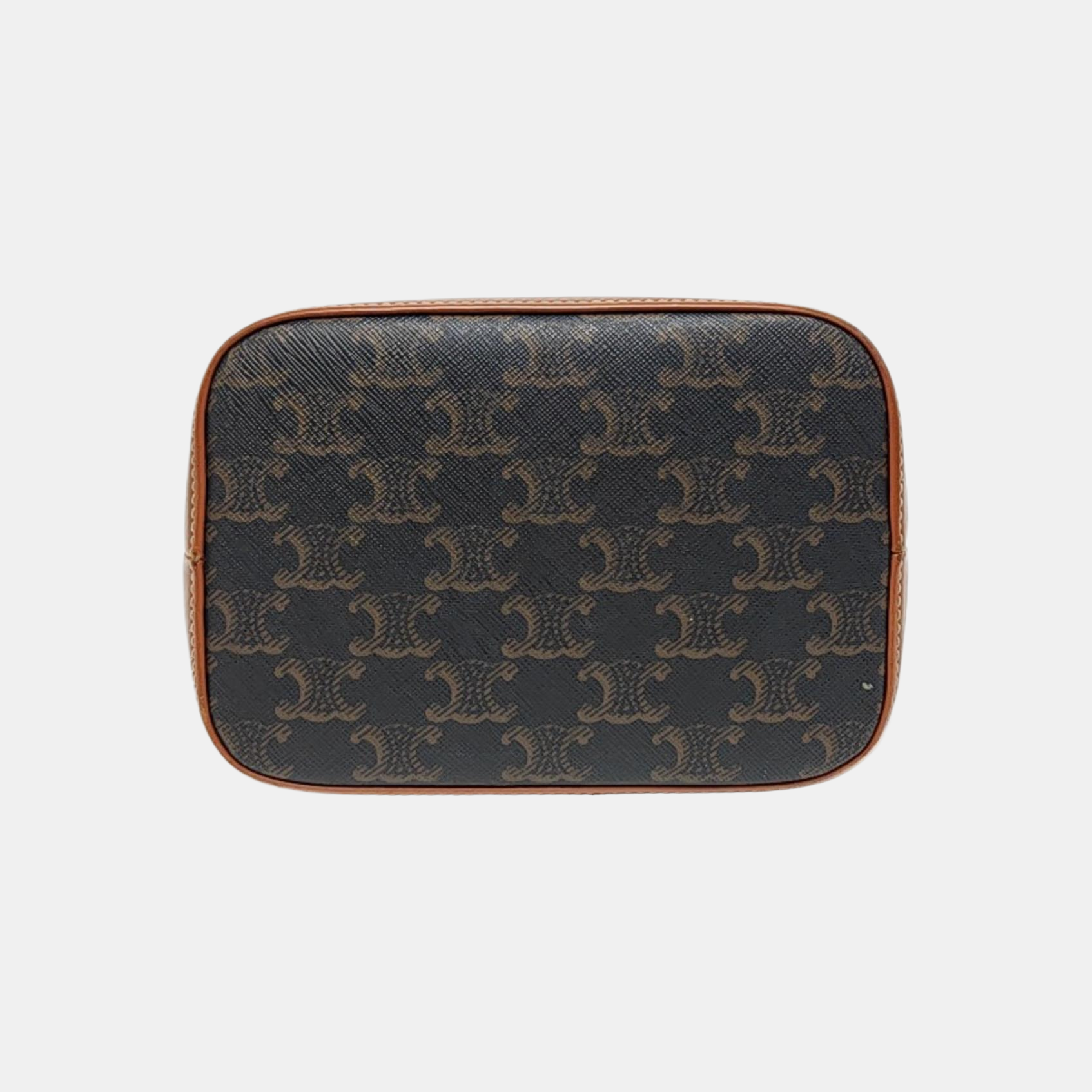 TRIOMPHE CANVAS Small Coated Canvas Brown