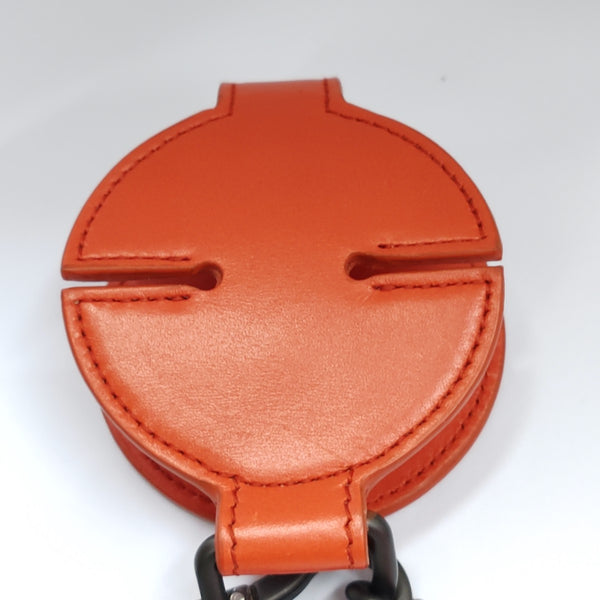 Red Leather Bag Charm