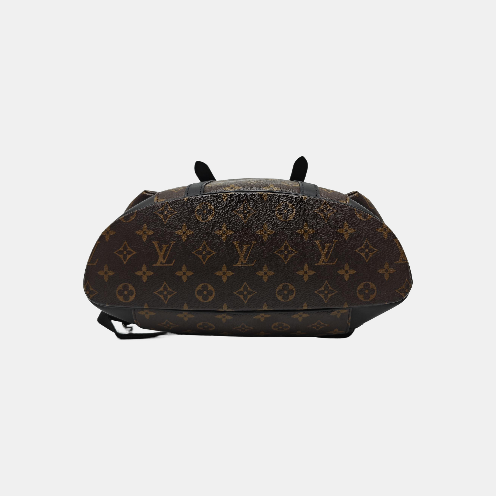 CHRISTOPHER MM Monogram Coated Canvas Brown