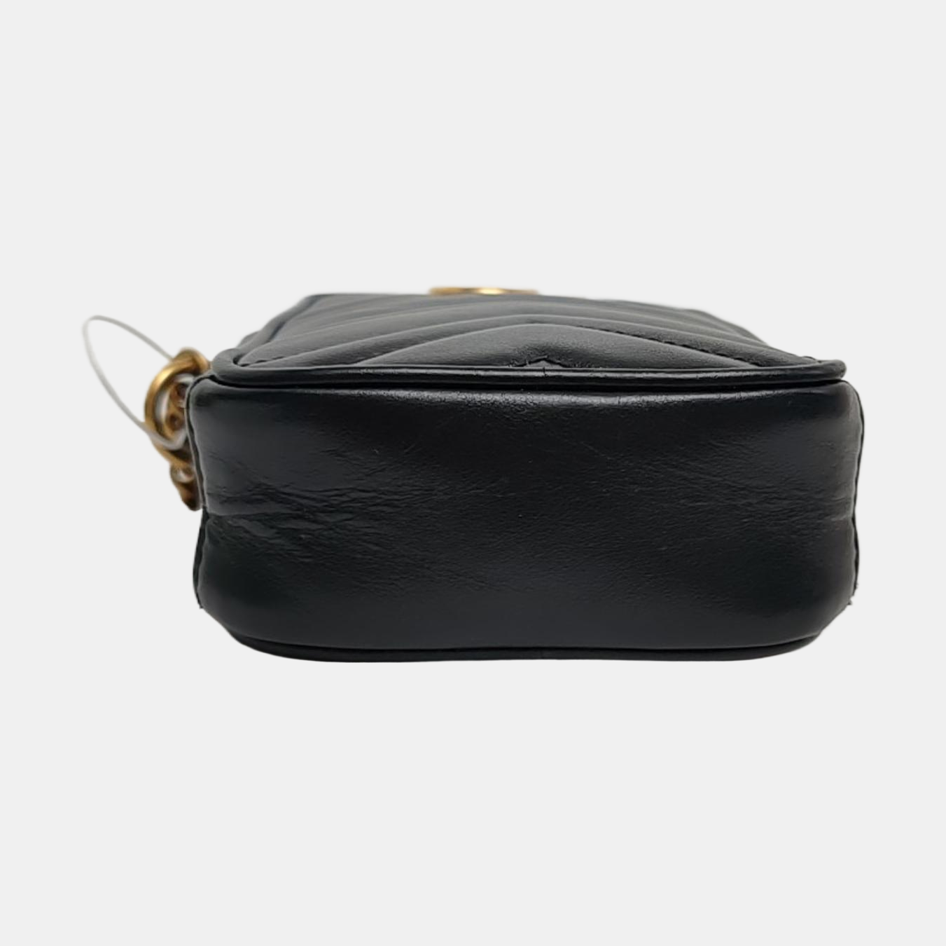 GG Marmont Mini Quilted Calfskin Black