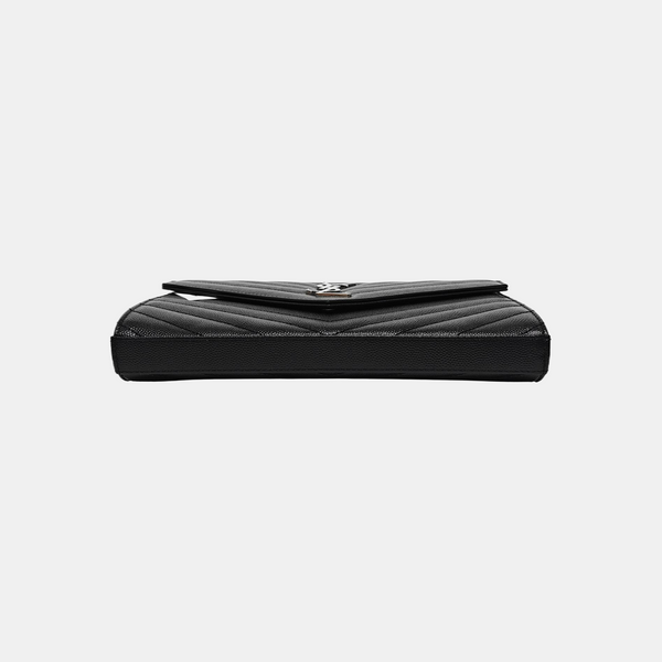 MONOGRAM Medium Chevron Calfskin Black