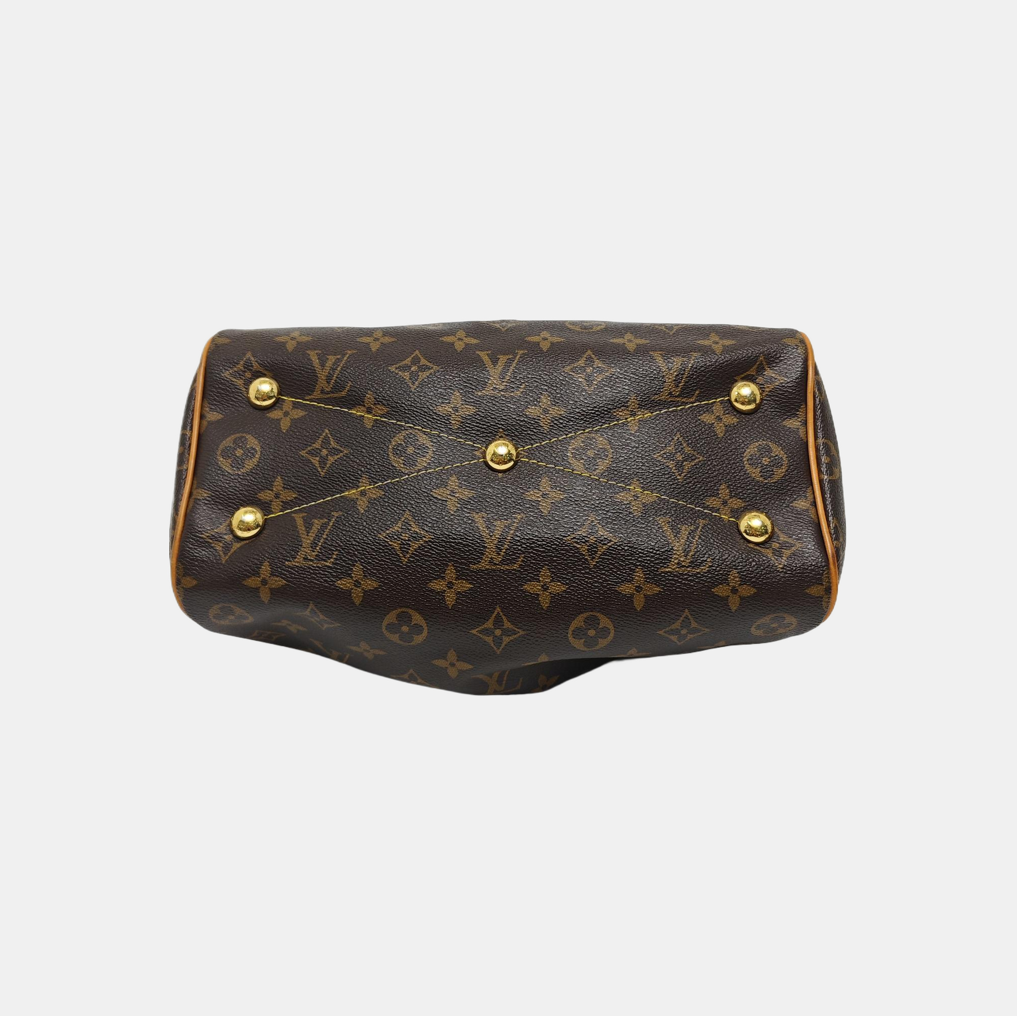 TIVOLI PM Monogram Coated Canvas Brown