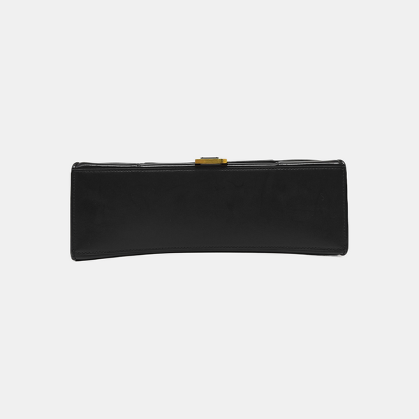 Hourglass Small Calfskin Black