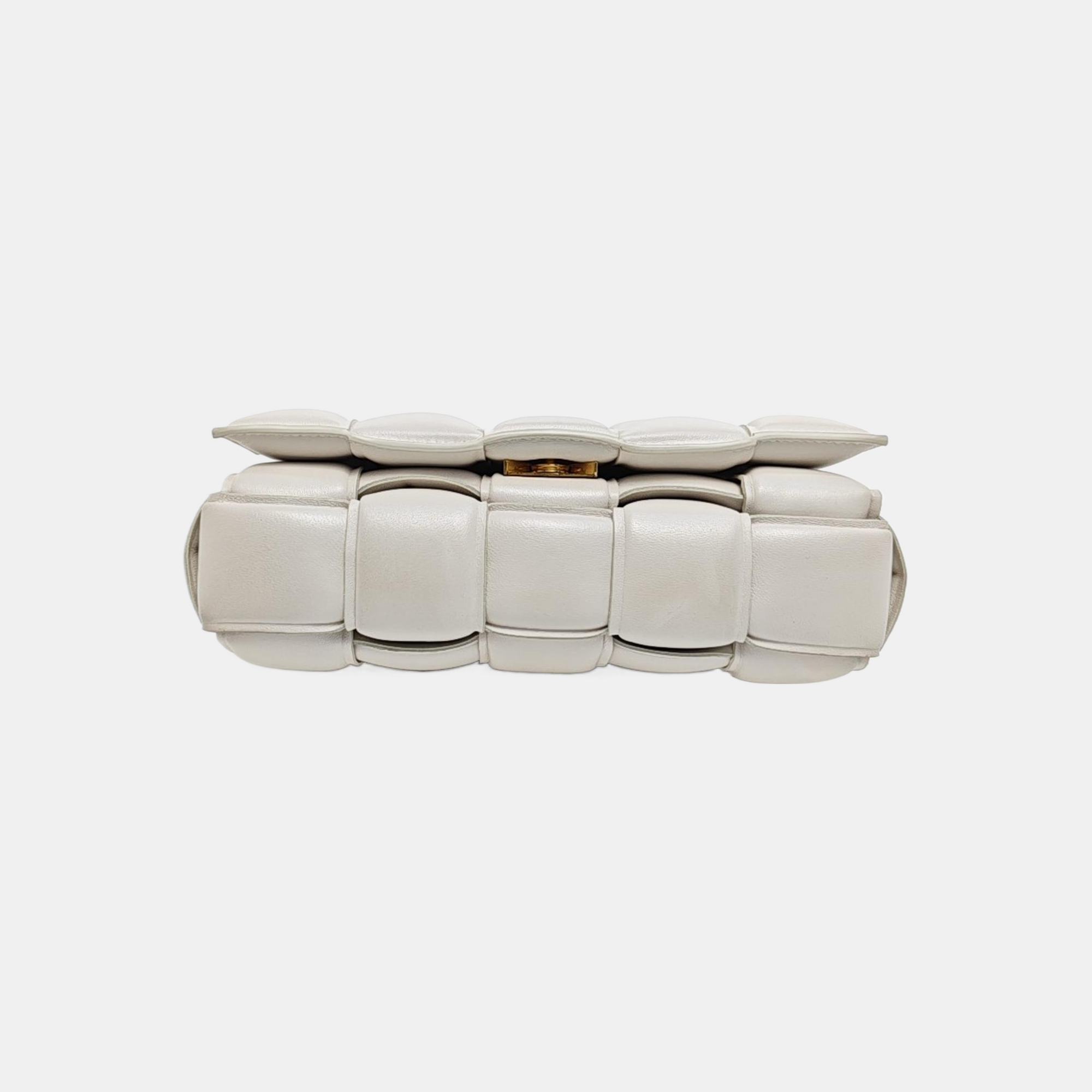 Cassette Medium Lambskin White