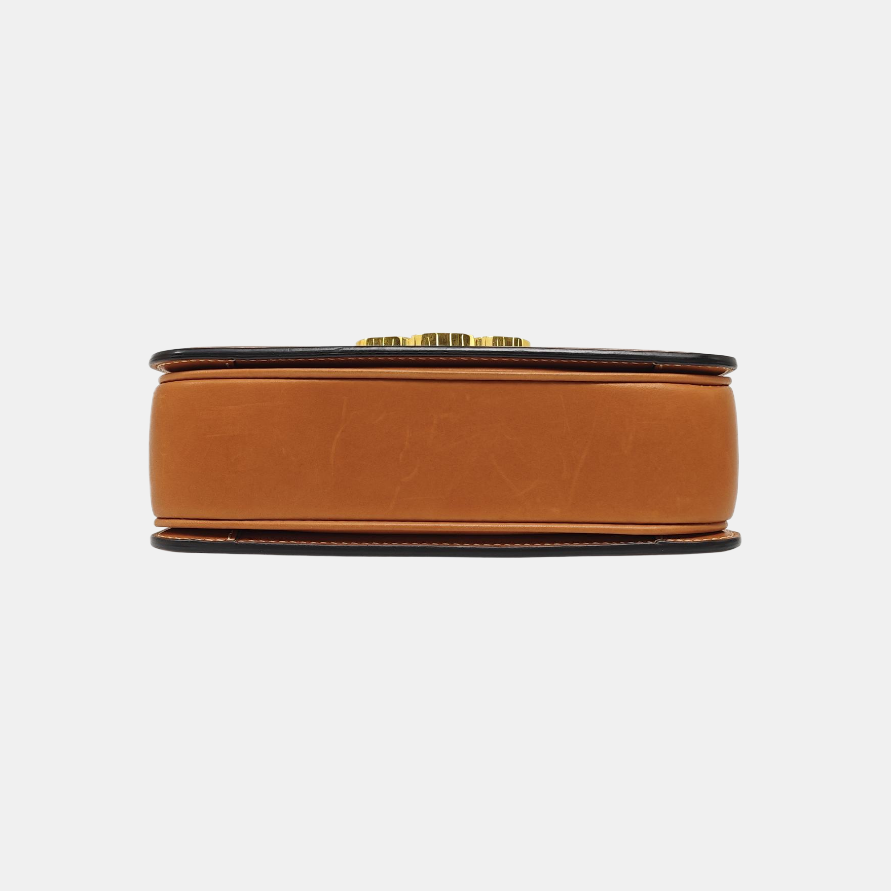 TRIOMPHE Small Coated Canvas Brown